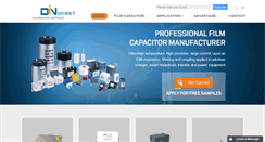 Desktop Screenshot of csdcapacitor.com
